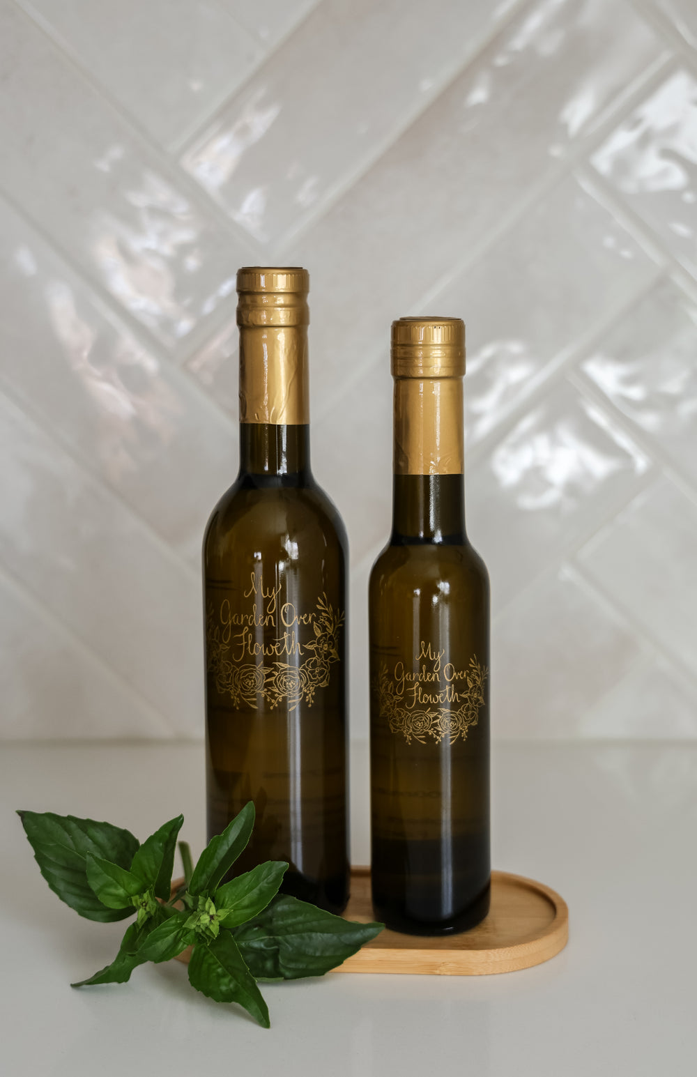 Basil Infused Olive Oil